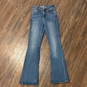 No Boundaries Light Blue Flare Jeans